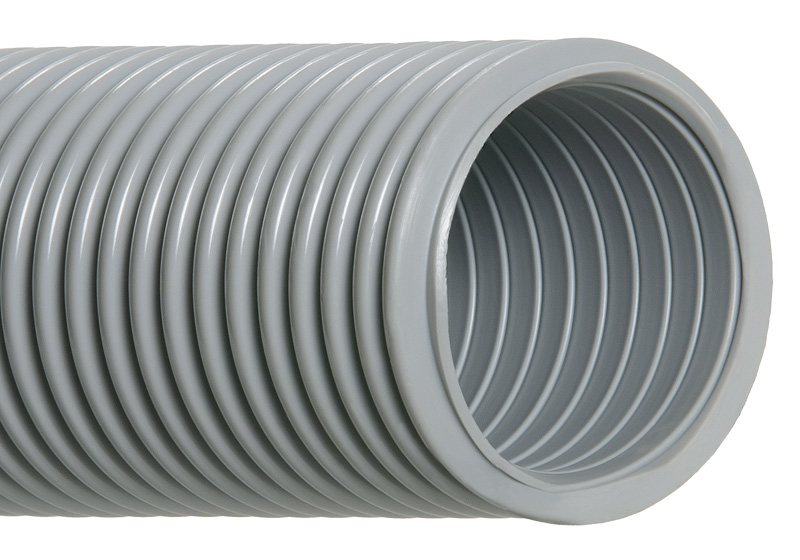 Clear Thermoplastic Urethane Industrial Ducting Hose with 2.0 Bend Radius Hi-Tech Duravent 25 ft 0338-0200-0001-60 