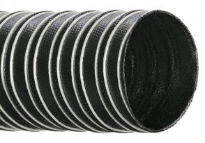 1-3/4''ID 2-PLY SILICONE FIBERGLASS DUCTING HOSE FLEX-FLYTE Sold by The Foot 